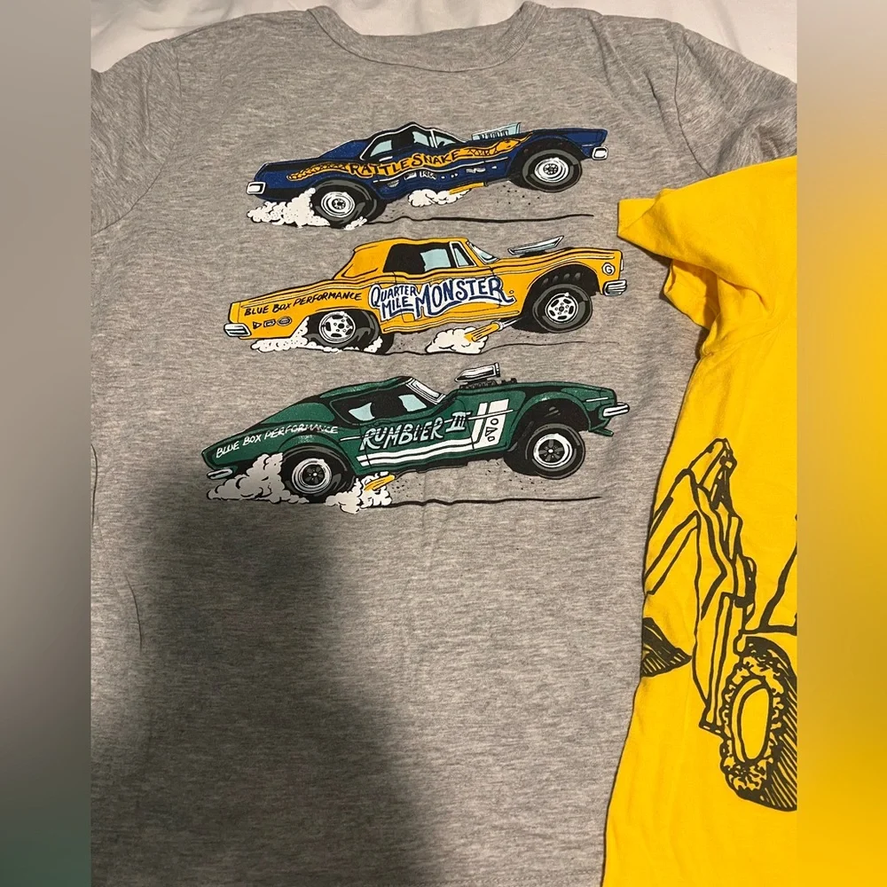 Carters, GAP and Old Navy Boys short sleeve cotton tee’s cars, ninja trurles
